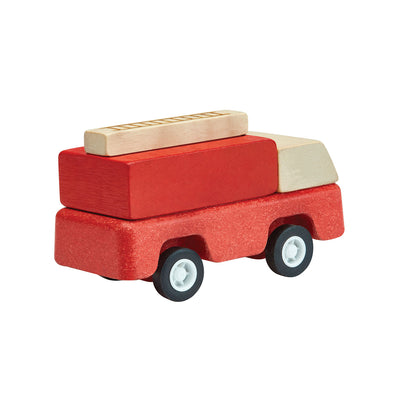 Mini Auto Carro Bomberos - Rojo Coleccionable