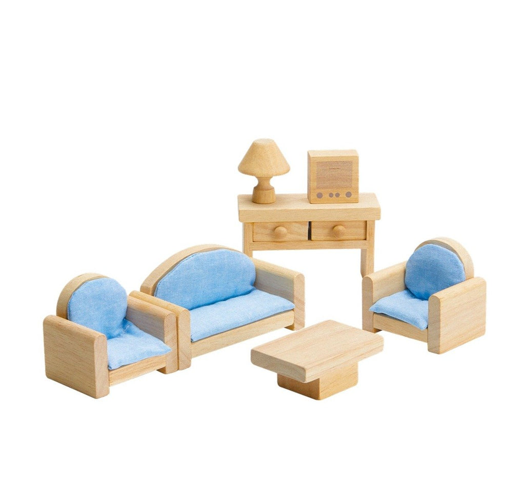 Set Muebles Living Room Clásico - Para Casa de muñecas