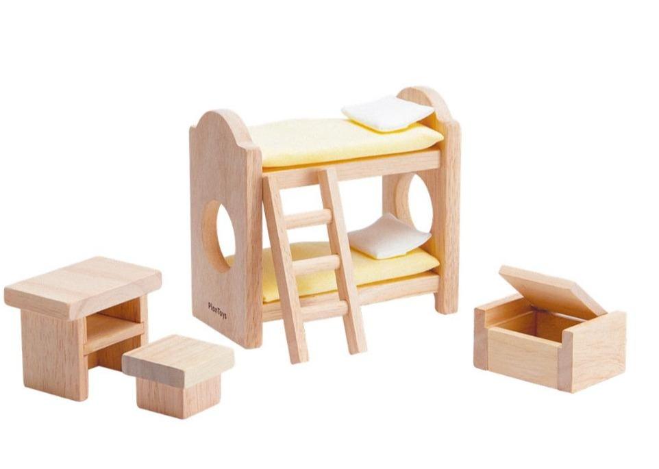 Set Mini Muebles - Dormitorio Infantil