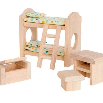 Set Mini Muebles - Dormitorio Infantil